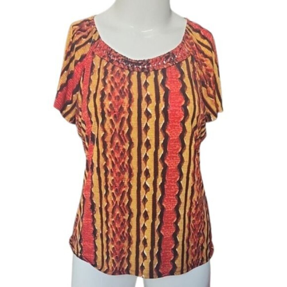 [East 5th] Vibrant Multicolor Women's Top - Size XL